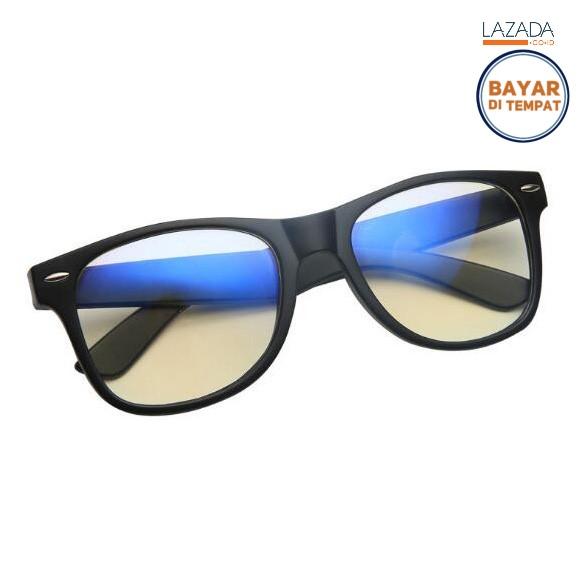Kacamata Anti Blue Light Radiasi Komputer - E27 - Hitam
