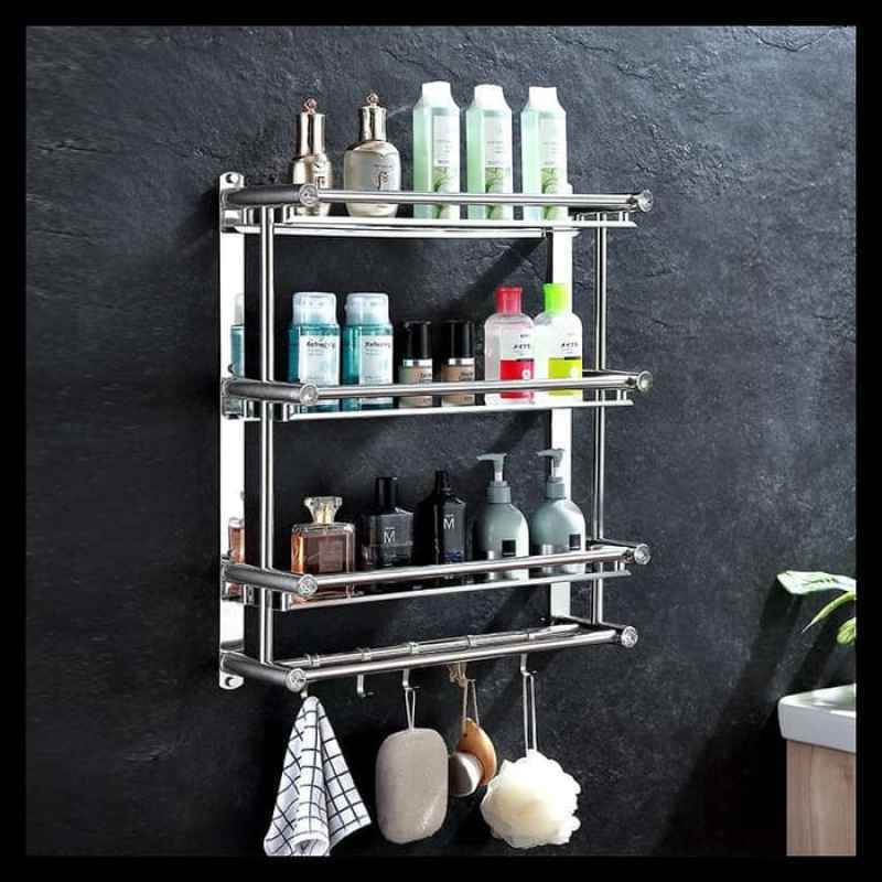 Modeline Rak Lavender Rak Gantung LAVENDER/ RAK SS (STAINLESS STEEL) 3 TINGKAT Rak Kamar ...