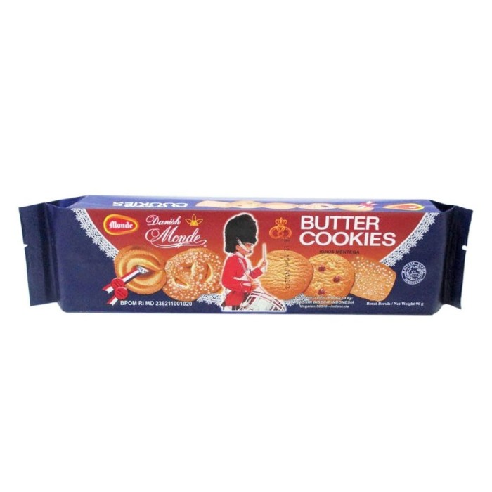 Monde Butter Cookies 90gr Biskuit Kukis Mentega Lazada Indonesia
