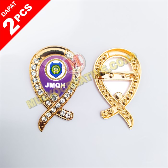 Pin JMQH Pin Bros Logo JMQH Model Premium / 2pcs | Lazada Indonesia