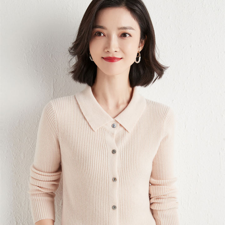 peter pan collar cardigan