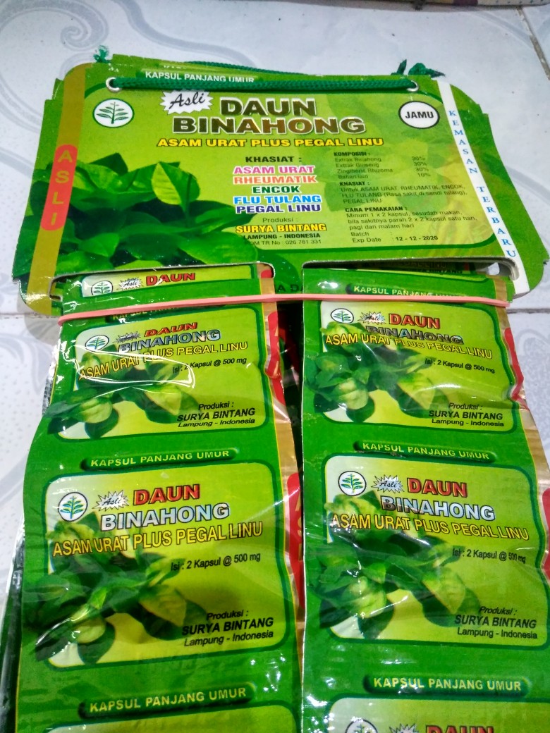 Kapsul Daun Bidara Herbal Asma Urat Lazada Indonesia 1256