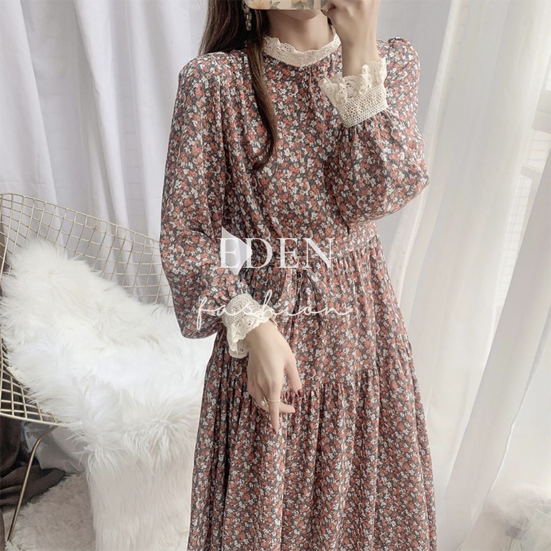 Jual Long Dress Flora Terbaru - Jul 