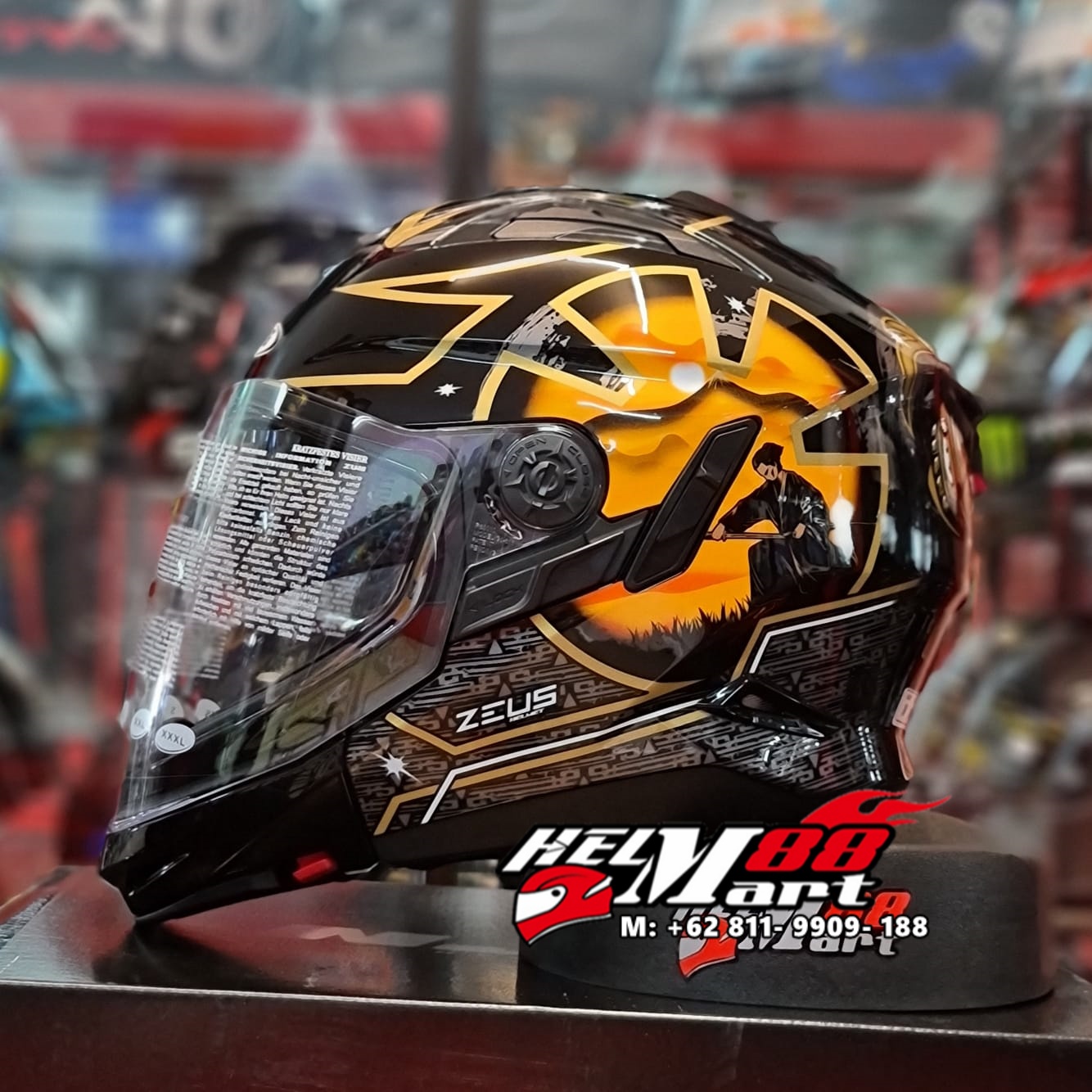 Zeus 613C AJ20 Helm Modular Helm Zeus ZS613C ZS 613C 613 2KG Lazada