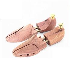 1 Pair dari Pohon Kayu Tandu Pembentuk Keeper Adjustable Lebar --- Pria 45-46 (Intl)