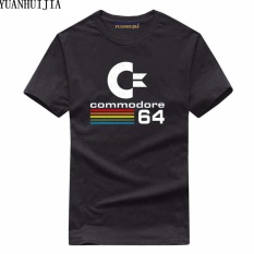 100% Cotton Short T Shirt untuk Mens Hawkins Sekolah Menengah 1983 Fashion DIY Wanita (hitam)-Intl
