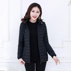 11.11-12.12 Sale-wanita Musim Gugur dan Musim Dingin Korea Down Cotton Padded Setengah Baya Ibu Musim Dingin Jaket-Intl