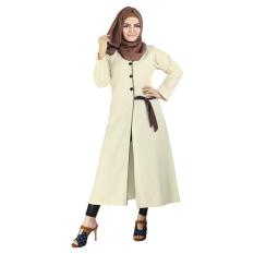 130. Gamis Syari Tanpa Kerudung / Busana Muslim Wanita Raindoz
