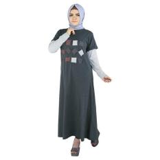 143. Gamis Syari Tanpa Kerudung / Busana Muslim Wanita Raindoz