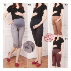 168 Collection Celana Hamil 7per8 Bunda Pant-03 Mocca