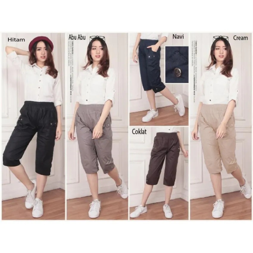 Celana Kulot Panjang Wanita Jumbo Long Pant Elita Mocca Smart4K Source · Celana Kulot Hiwa Longpant Jumbo Wanita Source Harga 168 collection celana pendek ...