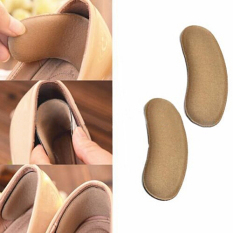 1 Pasang Sepatu Lengket Kain Belakang Hak Sisipan Sol Bantalan Bantal Lapisan Grip-