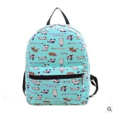 2015 Baru Korea Ransel Perjalanan Tas Santai Rivet Diamond Skull Buaya Sangat Stylish Elemen Yang Anda Layak-Intl