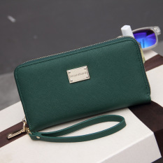 2016 Mode Terkini Top Kulit Wanita Zipper Clutch Dompet Merek Cross Pola Multifungsi Panjang Dompet Wanita