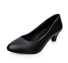 2016 Baru Wanita Sepatu High Heel PU Kulit Wanita Pumps Kantor & Karir Wanita Wanita Sepatu-Intl
