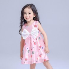 2017 Anak Gaun Grosir Penjualan Langsung Pabrik Anak Korea Cetak Dress untuk Perempuan-Intl