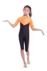 2017 Girl Plus Ukuran Muslim Swimwear Beach Mandi Suit Muslimah Islam Swimsuit Berenang Surf Wear Sport Pakaian-Intl