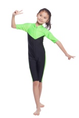 2017 Girl Plus Ukuran Muslim Swimwear Beach Mandi Suit Muslimah Islam Swimsuit Berenang Surf Wear Sport Pakaian-Intl