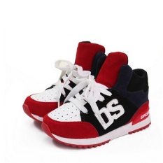 2017 Hot-menjual Anak Sport Sepatu Anak Laki-laki & Gadis Yang Menjalankan Sepatu Anak Sepatu Pedal Sneakers (EU UKURAN 26 -36/merah) -Intl