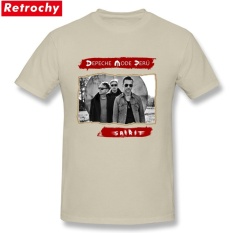 2017 Pria Populer Depeche Mode T Shirt Pria INGGRIS Violator Merchandise Kemeja Tour Tee Lengan Pendek Kapas Orang T-shirt Ukuran Besar-Intl