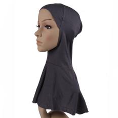 2017 Kerudung Muslim Cotton Muslim Wanita Leher Cover IslamicUnderscarf Ninja Inner Jilbab Bonnet Wanita Scarf (Intl)