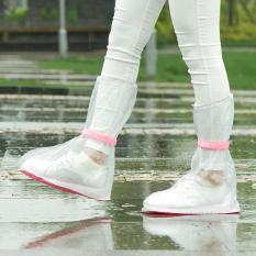 2017 Baru Fashion Plussize Tahan Air Non-slip Overshoe Plastik Rain Boots untuk EU: 42-Eu: 444 Sepatu-Intl