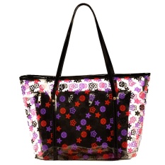2017 new summer fashion bags relaxing beach bag shoulder bag transparent plastic bag - mother bunDianyahei