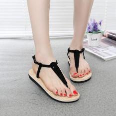 2017 Baru Mode Musim Panas Wanita Kasual Leopard Leopard (Hitam)-Intl