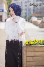 2017 Baru Gandum Muna Sorban Syal Jilbab Sederhana Ayat Ganda Sepotong Topi Bagian-(Intl)-Intl
