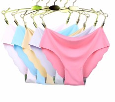 2017 Musim Panas Baru Wanita Celana Dalam Es Briefs Sutra Keren dan Intimates Seamless Underwear Segitiga Lengan Besar Wanita Briefs-Intl