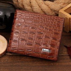 2017, Versi Baru dari Bahan Kulit Buaya Pria Pendek Dompet-Intl