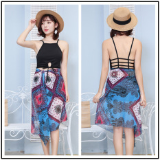 2018 Busana Wanita Baru Baju Renang Tiga Potong Pakaian Renang Gaya Renang Ala Korea Berenang Sesuai Gaun Berlapis Tabir Surya