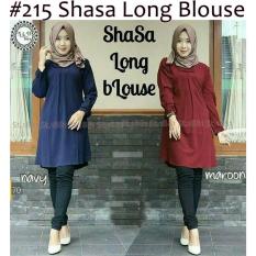 #215 Shasa Long Blouse ( RESELLER 2@46RB)