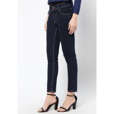 2Nd RED Celana Jeans Wanita Slim Fit Best Seller Navy - Eksis Collection 233278A