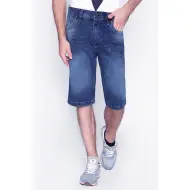... 2Nd RED Celana Pendek Jeans Pria Short Denim Spray Best Seller Biru Eksis Collection 151648