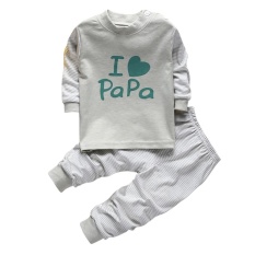 2 PC Bayi Laki-laki Pakaian Pakaian Anak-anak Bayi Page Boy Partai Setelan Pakaian Set-Intl