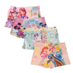 3 Pcs - CD Celana Dalam Boxer Anak Cewek Perempuan Karakter