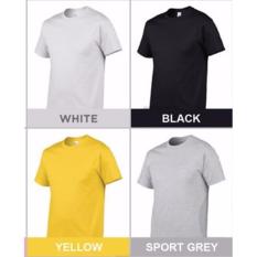 3 Pcs Kaos Polos Combed 30s (HIJAU STABILO)