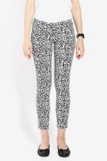 3second Women Clothing Pants & Leggings Pants Wanita Pakaian Celana & Legging Pants White putih Diskon discount murah bazaar baju celana fashion brand branded
