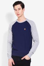 3second Men Clothing Jackets & Coats Lightweight Jackets Pria Pakaian Jaket & Coats Ringan Jaket Blue Biru Diskon discount murah bazaar baju celana fashion brand branded