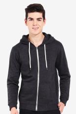 3second Men Clothing Hoodies & Sweatshirts Pria Pakaian Hoodies & kaus Grey Abu-abu Diskon discount murah bazaar baju celana fashion brand branded