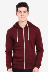 3second Men Clothing Hoodies & Sweatshirts Pria Pakaian Hoodies & kaus Red Merah Diskon discount murah bazaar baju celana fashion brand branded