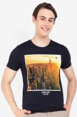 3 Second Men Tshirt Blue Diskon discount murah bazaar baju celana fashion brand branded