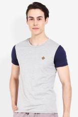 3 Second Men Tshirt Grey Diskon discount murah bazaar baju celana fashion brand branded