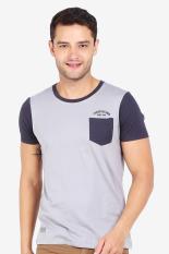 3 Second Men Tshirt Grey Diskon discount murah bazaar baju celana fashion brand branded