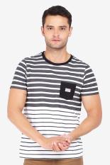 3 Second Men Tshirt White Diskon discount murah bazaar baju celana fashion brand branded