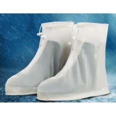 35 ~ 46 Ukuran Reusable Rainproof Sepatu Cover Wanita/pria/anak-anak Penutup Sepatu Tahan Air Sepatu Bot Hujan Siklus Flat Slip -tahan Overshoes-Intl