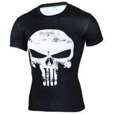 3Dt-shirt Lengan Pendek Pria Trade T-shirt League Of Legends Superman Speed Kering Olahraga Tights-Intl