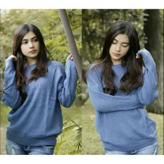 3K Boxy Sweater - Rajut Prmium - Blue Denim