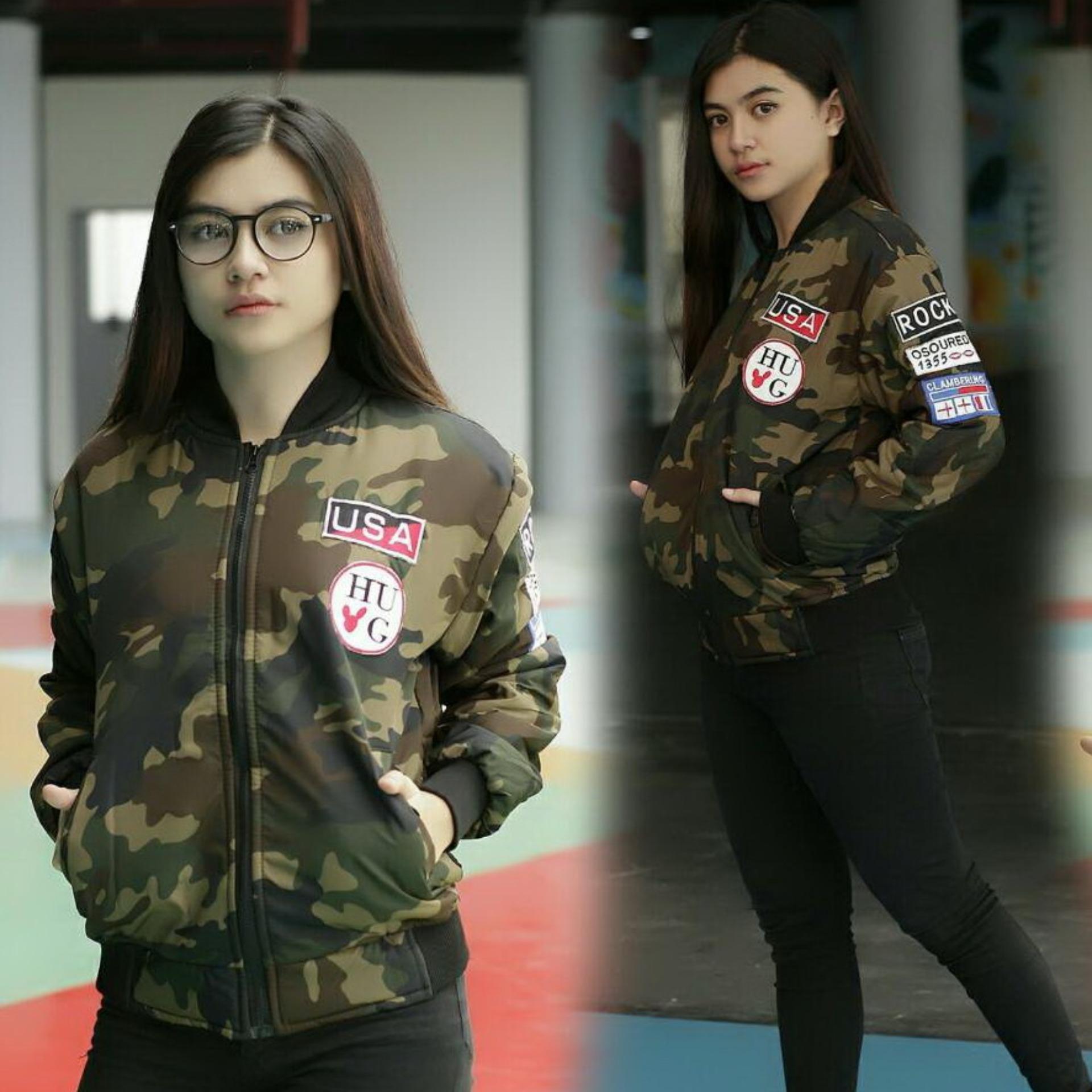 3K Fashion USA Bomber Army - Despo Tebal